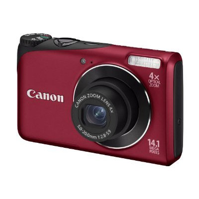 Canon Powershot A2200 14mp Zoom 4x Lcd 27 Roja